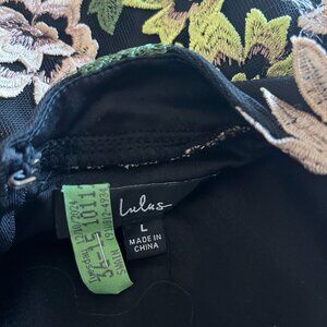 Lulus Long Halter Dress Size large